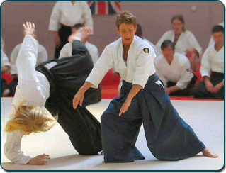 Barbara Moss Sensei, 5th Dan.