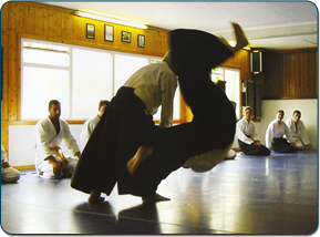 Tom Moss Sensei demonstrates kotegaeshi